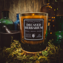 Load image into Gallery viewer, DECAYED HERBARIUM | HERB INFUSED CANDLE