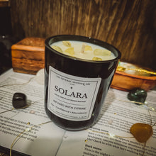 Load image into Gallery viewer, SOLARA | CRYSTAL INFUSED CANDLE