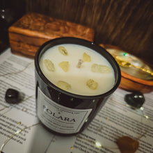 Load image into Gallery viewer, SOLARA | CRYSTAL INFUSED CANDLE