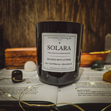 Load image into Gallery viewer, SOLARA | CRYSTAL INFUSED CANDLE
