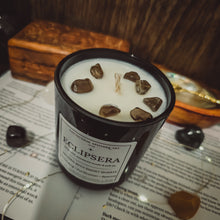 Load image into Gallery viewer, ECLIPSERA | CRYSTAL INFUSED CANDLE