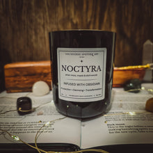 Load image into Gallery viewer, NOCTYRA | CRYSTAL INFUSED CANDLE