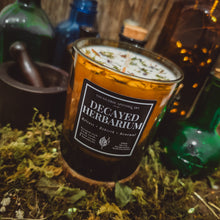 Load image into Gallery viewer, DECAYED HERBARIUM | HERB INFUSED CANDLE
