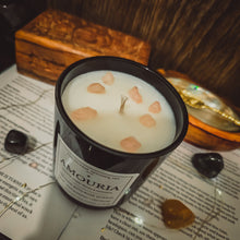 Load image into Gallery viewer, AMOURIA | CRYSTAL INFUSED CANDLE
